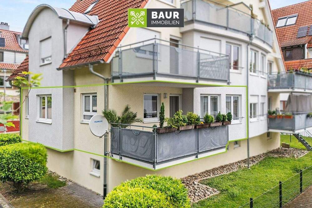 Thumbnail-360°| Helle 3-Zimmer-Wohnung im Hochparterre mit Balkon in Friedrichshafen