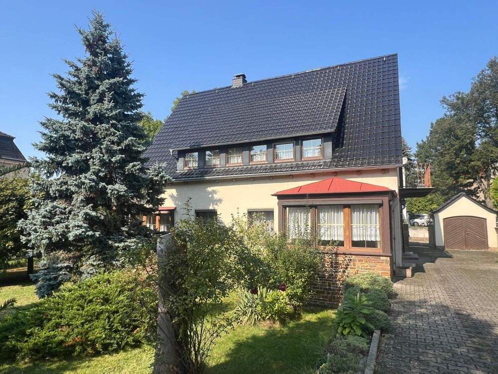 Thumbnail-Charmantes Einfamilienhaus im Villenstil in Radeberg zu verkaufen