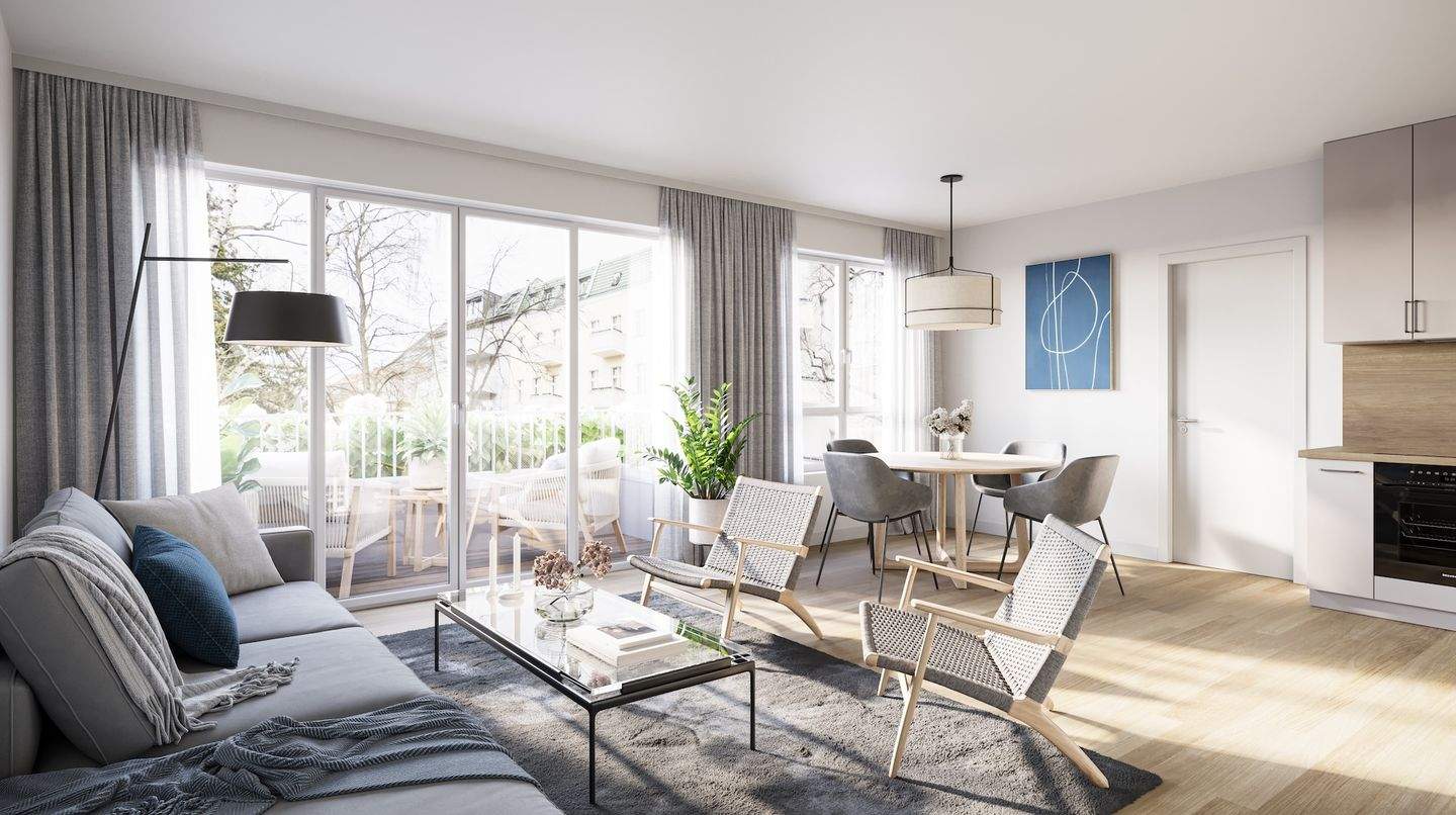 Thumbnail-Eigennutz oder Investment - 3-Zimmer-Wohnung mit Ost-Balkon