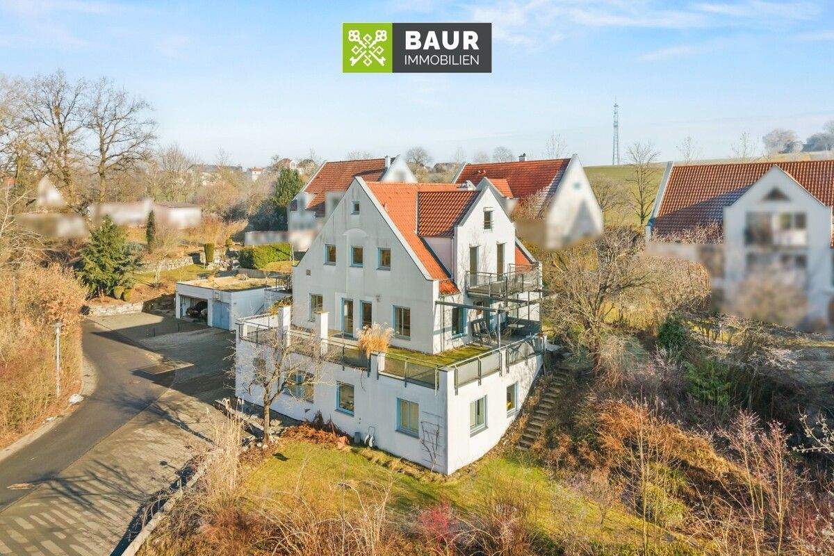 Thumbnail-360° I Raum für Leben und Arbeiten: Großzügiges Architektenhaus mit vielfältigen Nutzungsmöglichkeiten in bester Lage von Biberach