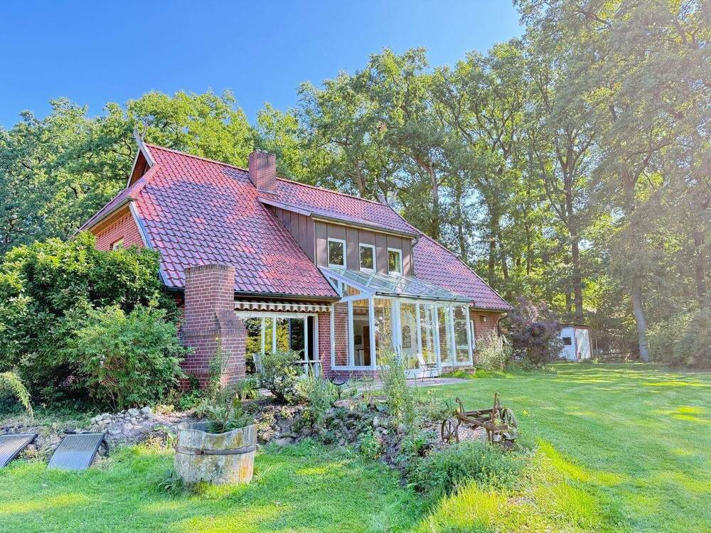 Thumbnail-Traumhaftes Anwesen mit 4 Immobilien an der Wiedau – Wohnen, Vermieten & Natur genießen