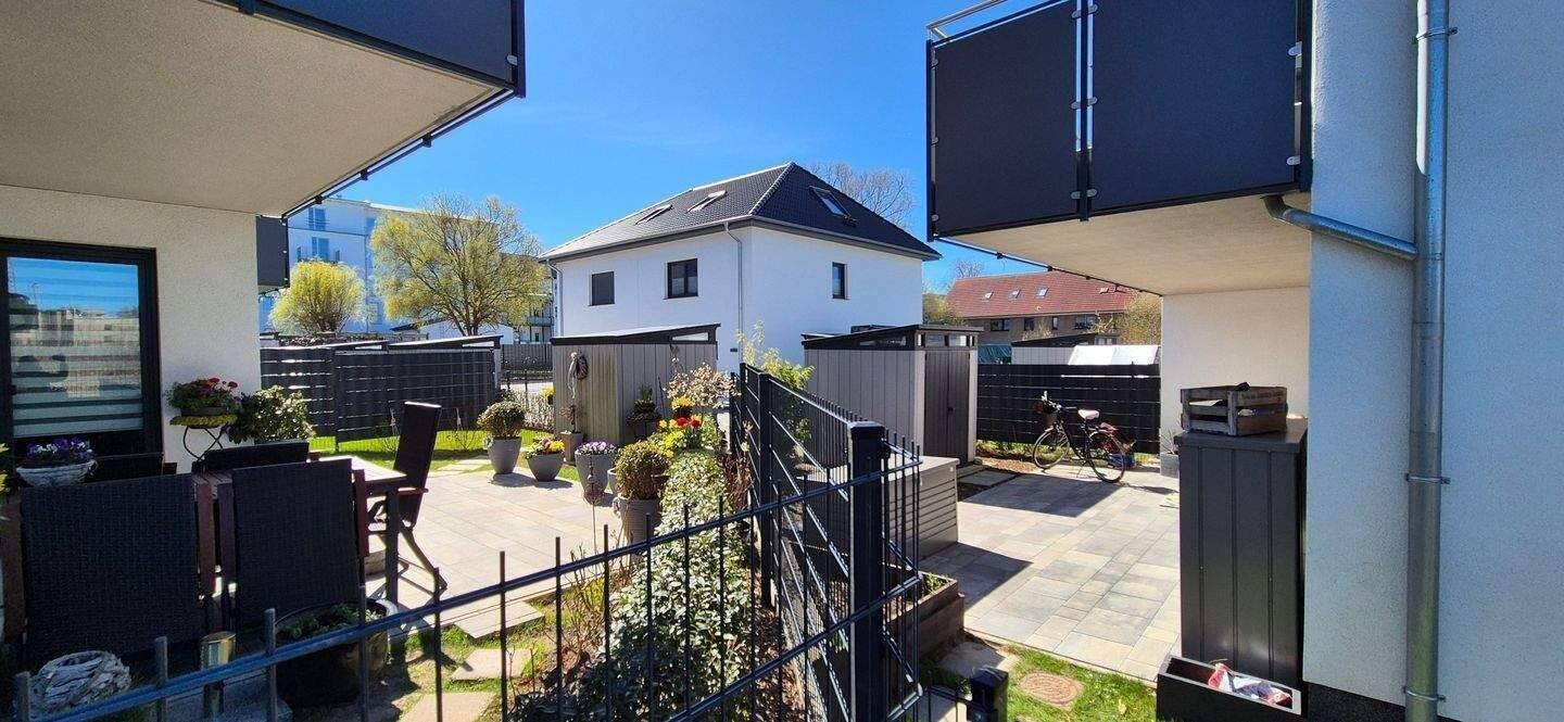 Thumbnail-3-Raum Erdgeschosswohnung mit großzügiger Terrasse und Gartenanteil in beliebter Wohnlage