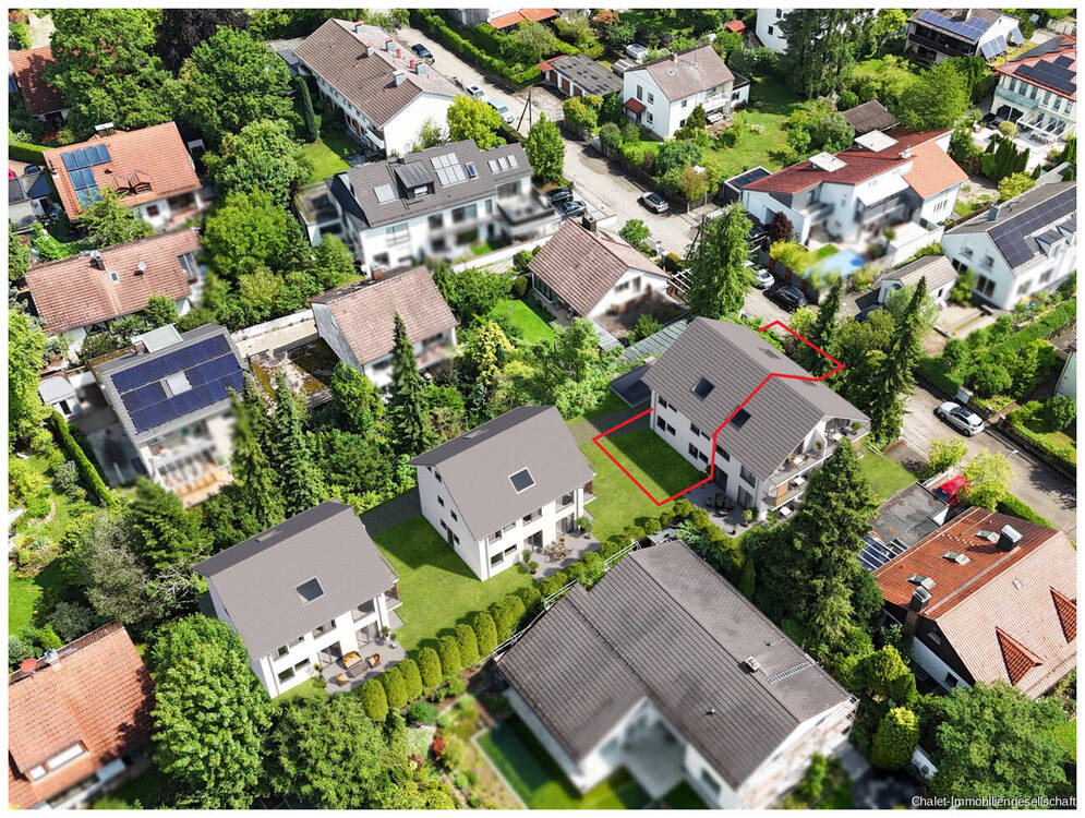 Lage auf dem Grundstück