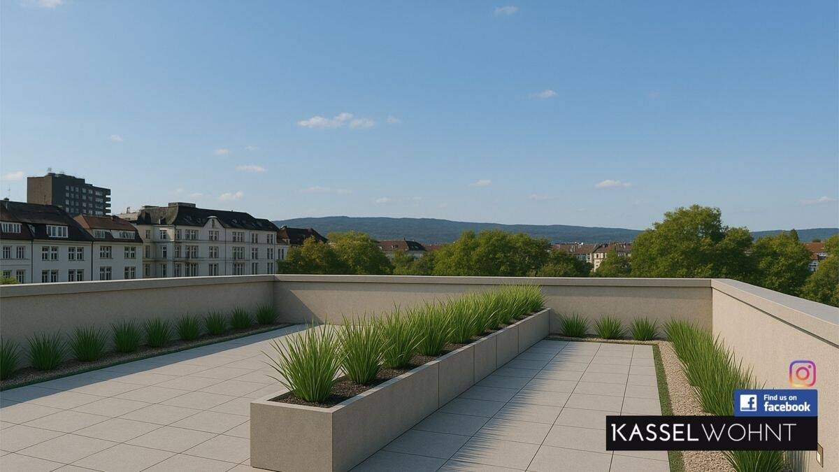 Thumbnail-DIE TERRASSENWOHNUNG FÜR DEN SINGLE-HAUSHALT | KASSELWOHNT