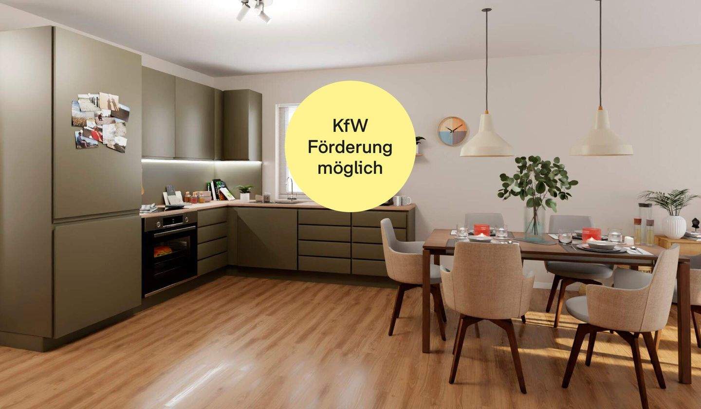 Thumbnail-Doppelhaushälfte mit Terrasse und Garten