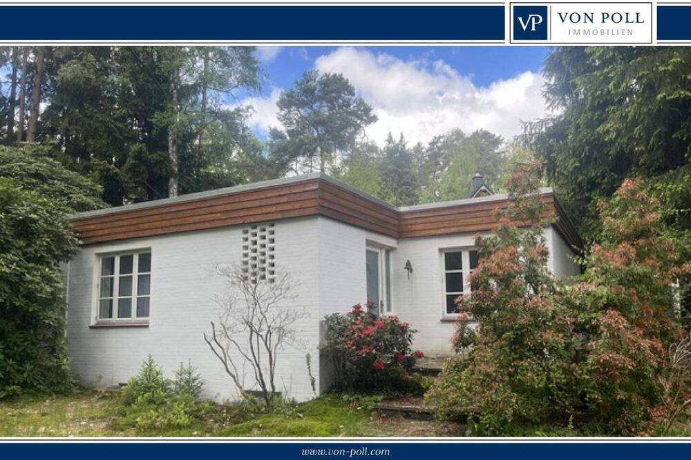 Thumbnail-Rückzugsort im Grünen - Bungalow auf sonnigem Waldgrundstück