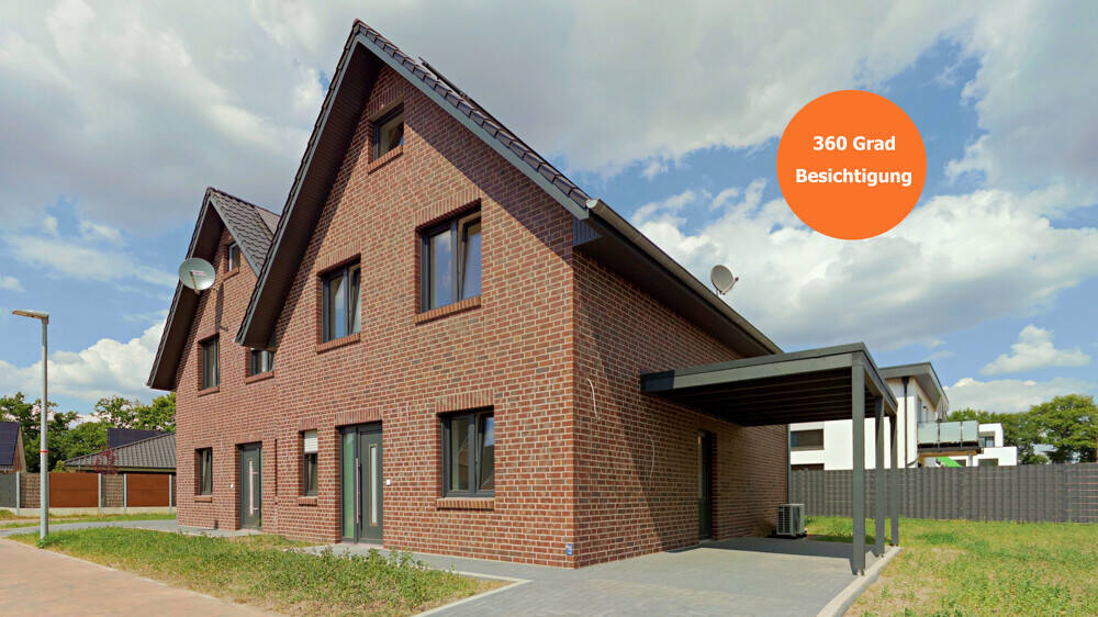 Thumbnail-NEUBAU Doppelhaushälfte KFW 40 EE !!! 360 Grad Besichtigung !!! VB