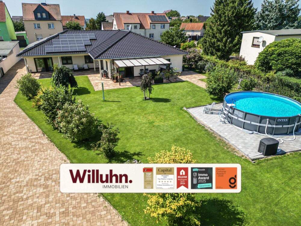 Thumbnail-Exklusives Bungalow auf parkähnlichem Grundstück - Pool & nachhaltige Erdwärme