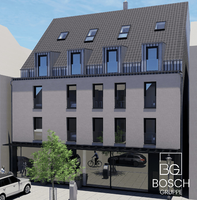 Thumbnail-Exklusive 2-Zimmer-Neubauwohnung mit Einbauküche im Herzen von Gunzenhausen