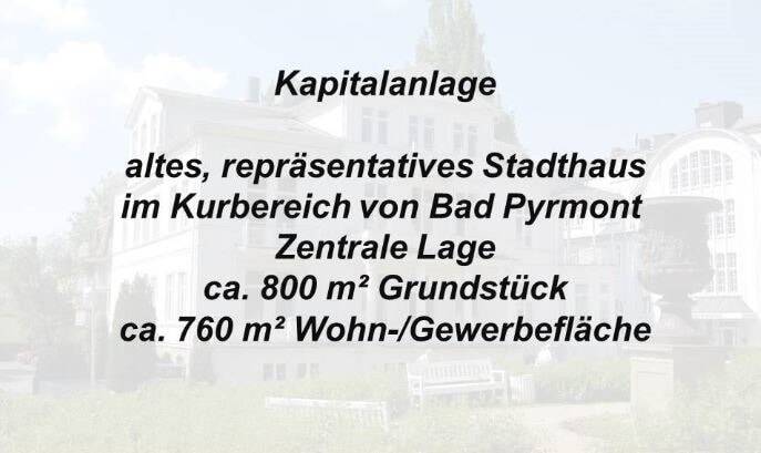 Thumbnail-Repräsentatives altes Stadthaus im Herzen von Bad Pyrmont