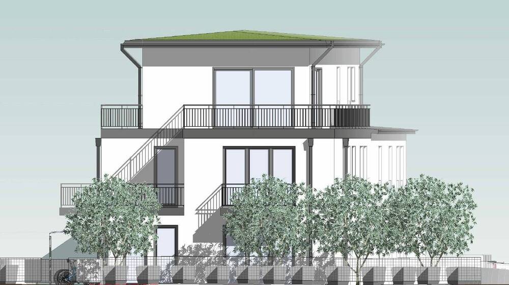 Thumbnail-Entwickeltes Baugrundstück mit Baugenehmigung für MFH in Top-Lage zu verkaufen