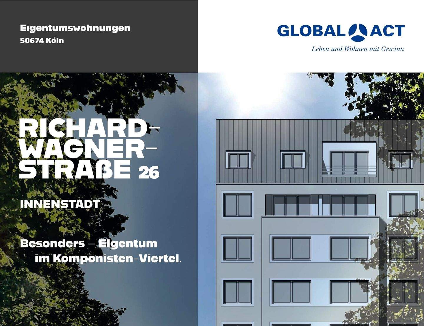 Thumbnail-Modernes Wohnen! – Exklusive 3-Zimmer-Eigentumswohnung in Köln Neustadt-Süd, WE 7