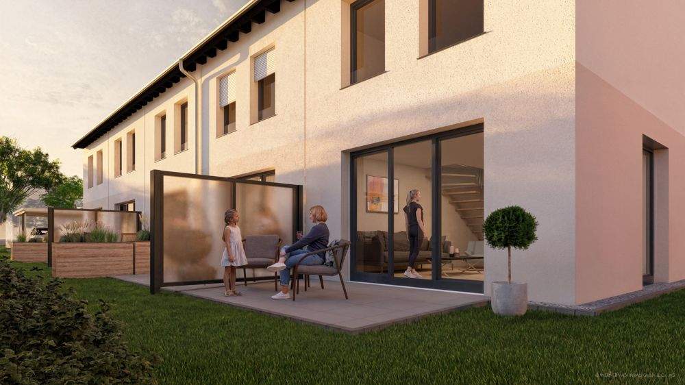Thumbnail-Modernes Reihenmittelhaus mit 117m² Wohnfläche im KfW-55 Standard | NEU 