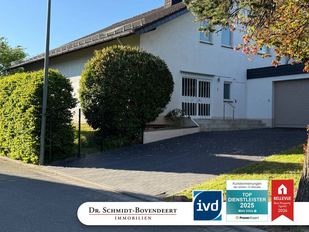 Thumbnail-Wohnen in der Stadt und dennoch im Grünen - Äußerst gepflegtes Wohnhaus mit Garten in Altenkirchen.