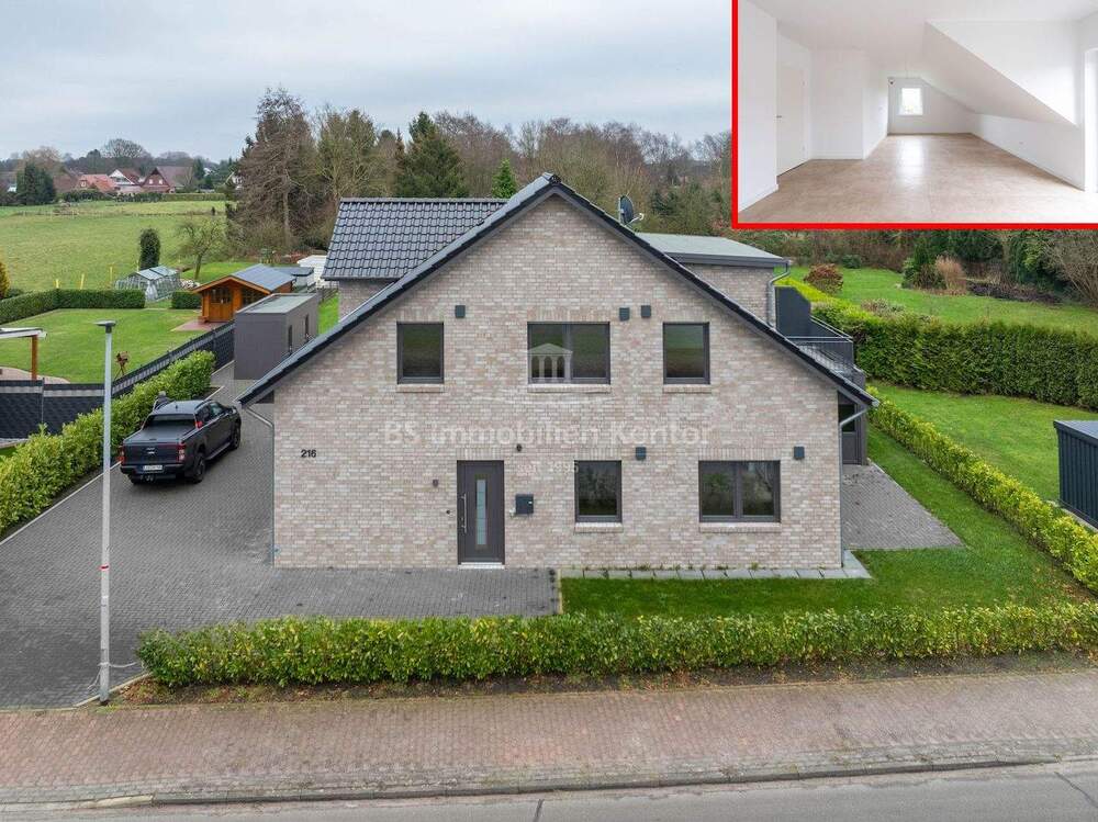 Thumbnail-Gelegenheit! Neubau- OG-Wohnung mit Balkon und Abstellraum in ruhiger, zentraler Lage von Ostrhauderfehn