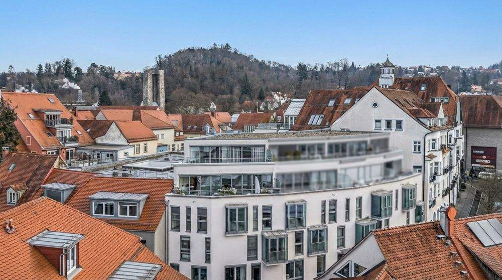 Thumbnail-Stilvolle Dachgeschoss-Maisonette mit einzigartigem Stadtpanorama
