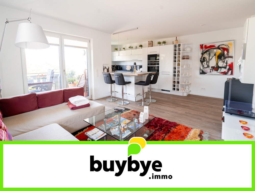 Thumbnail-Frankfurt am Main: Moderne und luxuriöse Eigentumswohnung mit Balkon und 2 TG Stellplätzen