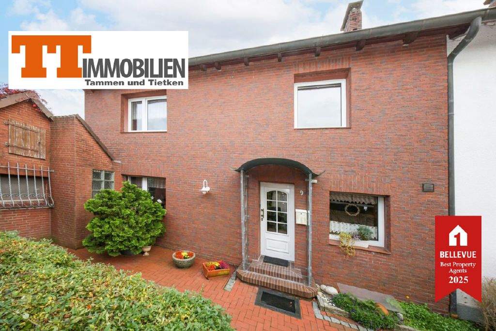 Thumbnail-TT bietet an: Gemütliches Reihenendhaus mit großem Garten und Garage in ruhiger Wohnlage von Varel!