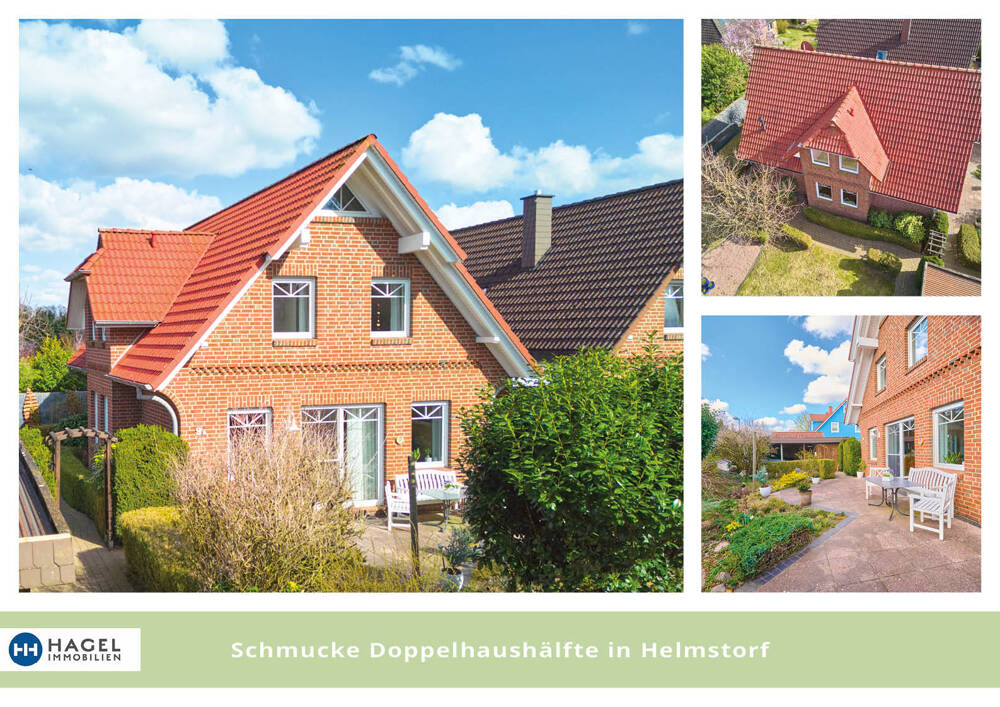 Thumbnail-Schmucke Doppelhaushälfte in Helmstorf. Leben im Grünen vor den Toren Hamburgs.