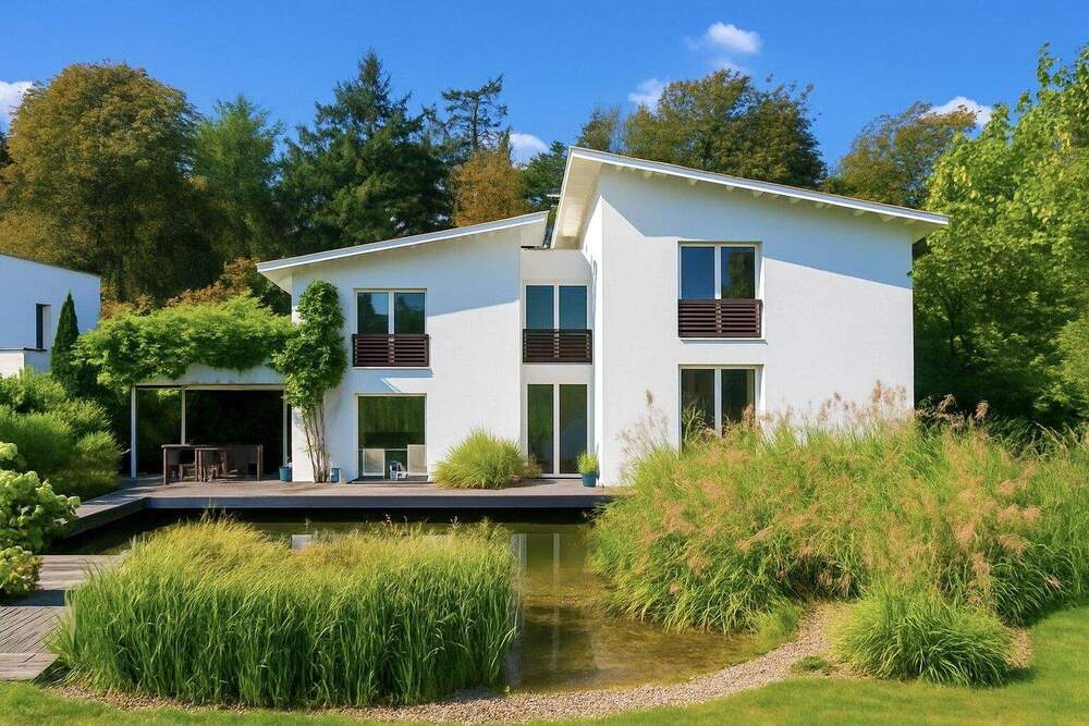 Thumbnail-Zweifamilienhaus mit flexiblem Nutzungskonzept, Schwimmteich & Traumgarten