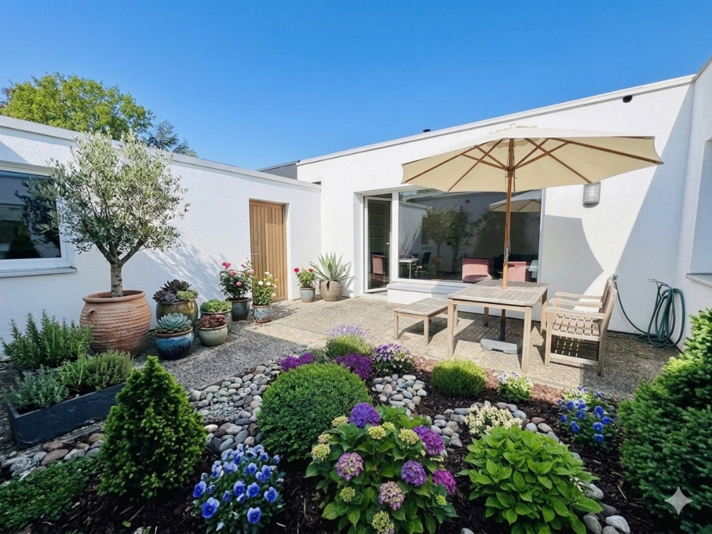 Thumbnail-Wohnen ohne Stufen: Teilmodernisiertes Bungalow-Juwel mit Garage und viel Potenzial!