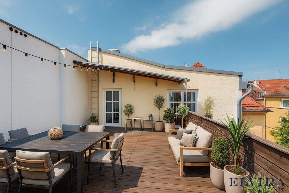 Thumbnail-ELVIRA - Stilvolle 2-Zimmer-Dachterrassenwohnung im Glockenbach