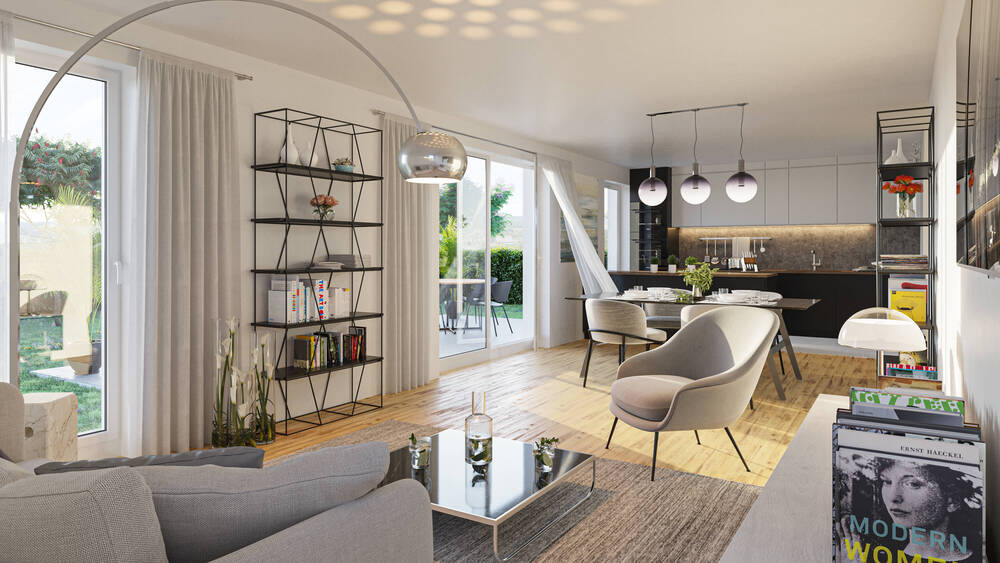 Thumbnail-5 Zimmer mit Duschbad, KfW-40 & QNG-Zertifizierung