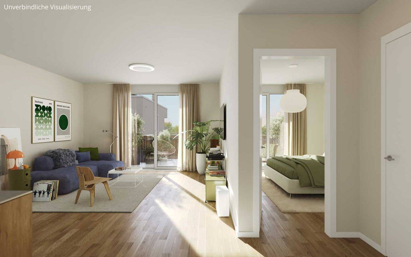 Thumbnail-Barrierefreie 3-Zimmer-Wohnung mit ca. 85 m² samt Dusche, Gäste-WC und Balkon
