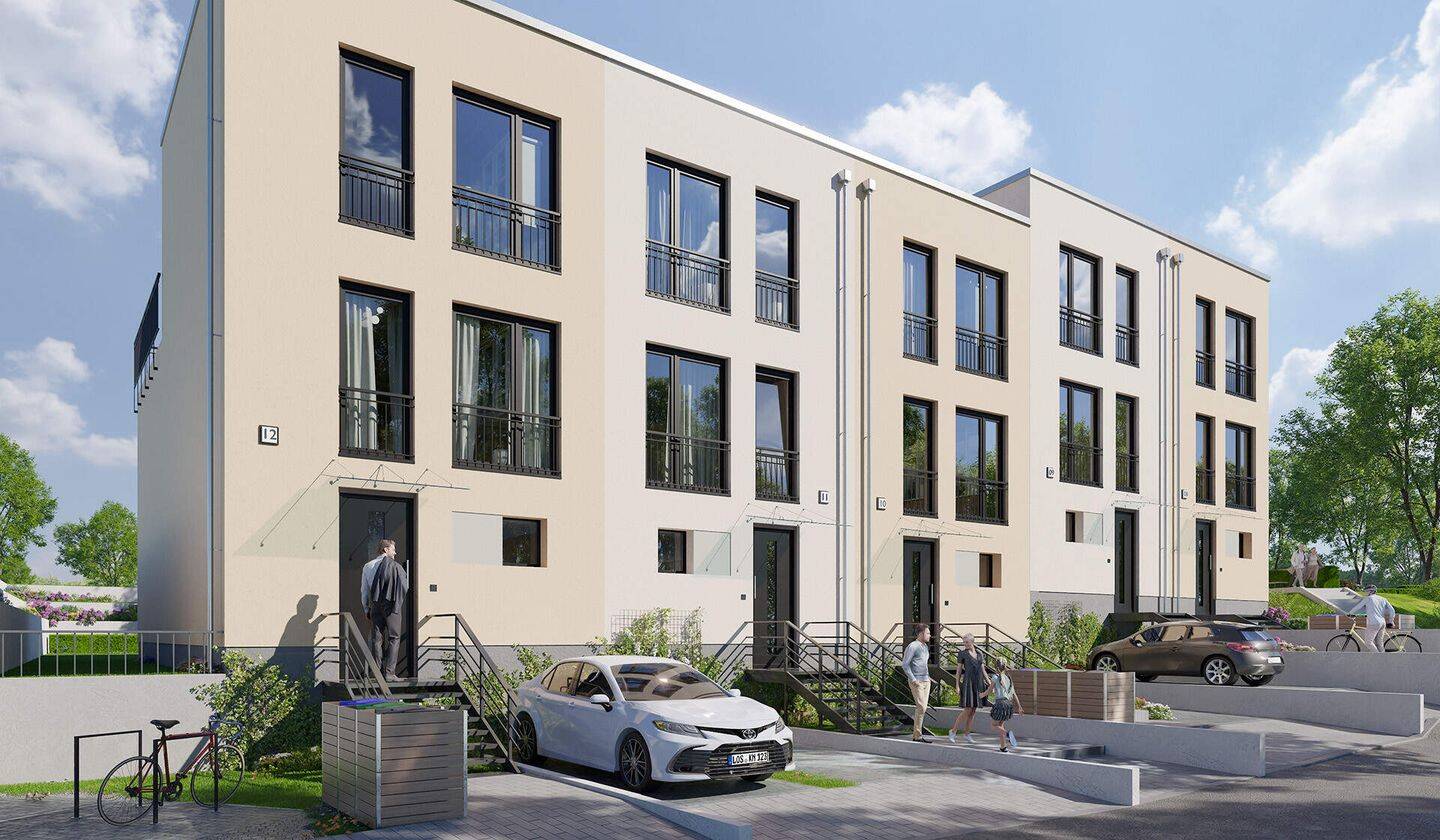 Thumbnail-Reihenhaus im Stadtzentrum