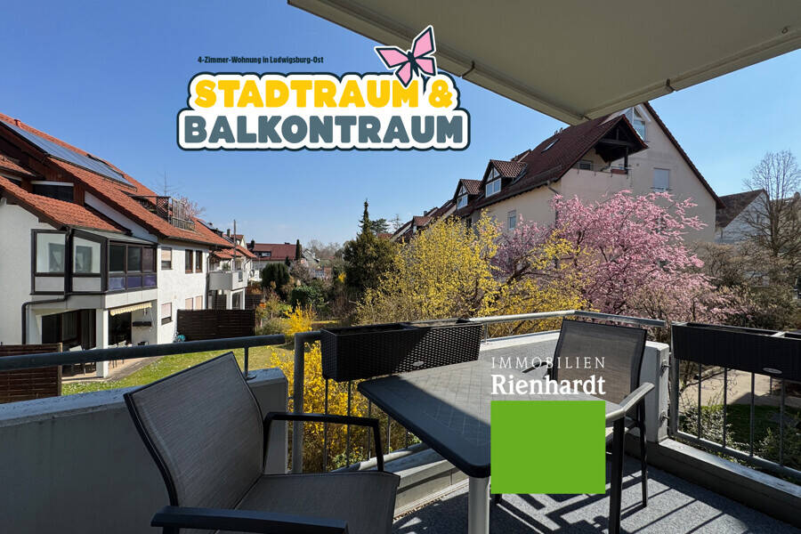 Thumbnail-Stadtraum & Balkontraum! 4-Zimmer-Wohnung in Ludwigsburg-Ost