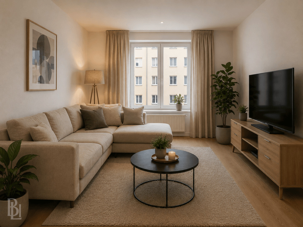 Thumbnail-Zeitlose 2-Zimmer-Wohnung mit urbanem Flair und ruhiger Balkonlage