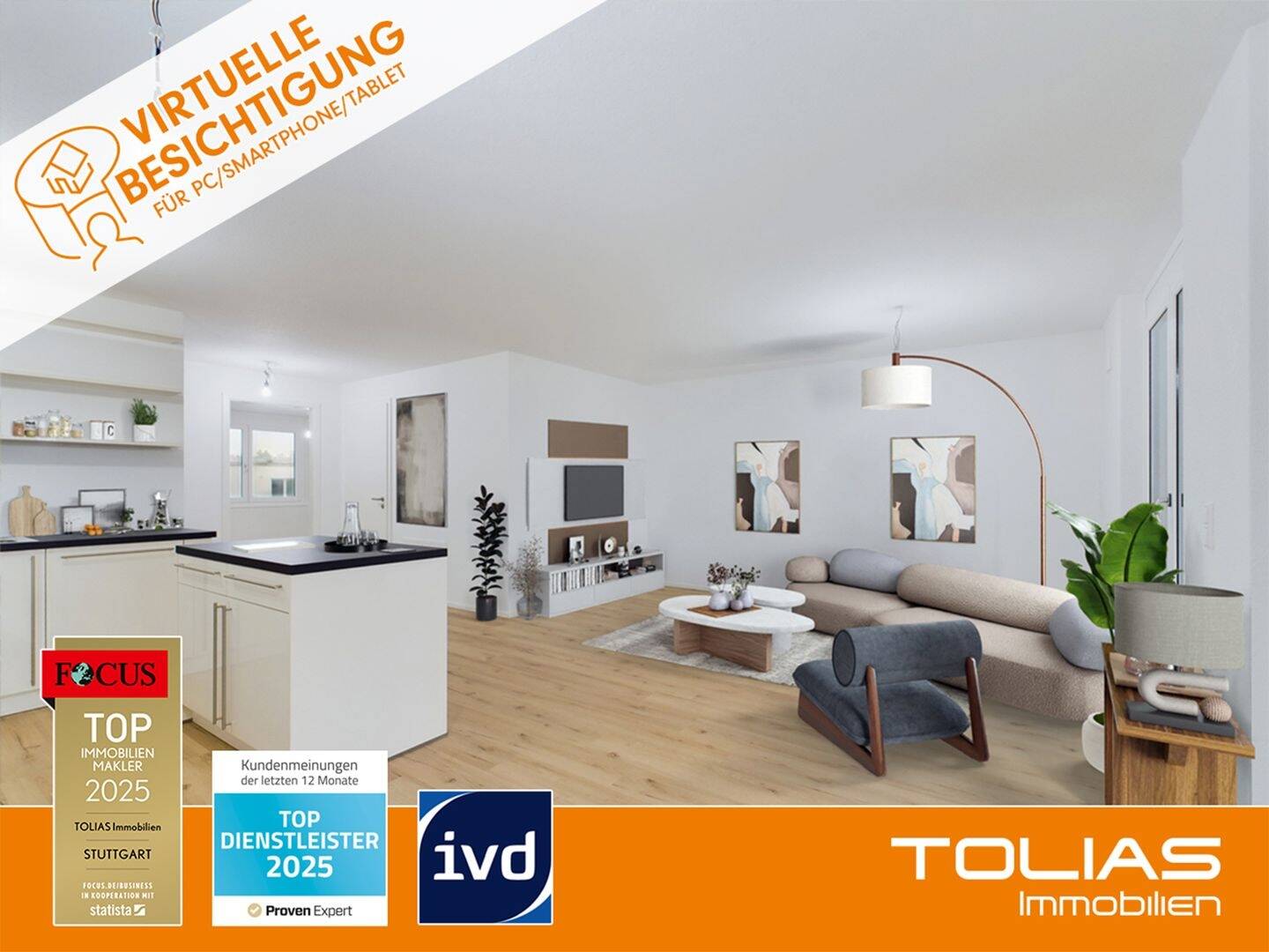 Thumbnail-Wohnkomfort pur: Vierzimmerwohnung mit Südbalkon und durchdachtem Wohnkonzept - Neubau!