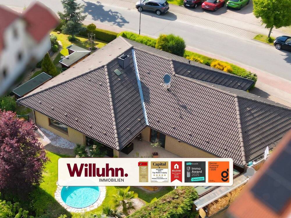 Thumbnail-Bungalow mit großem Souterrain | Pool | Kamin
