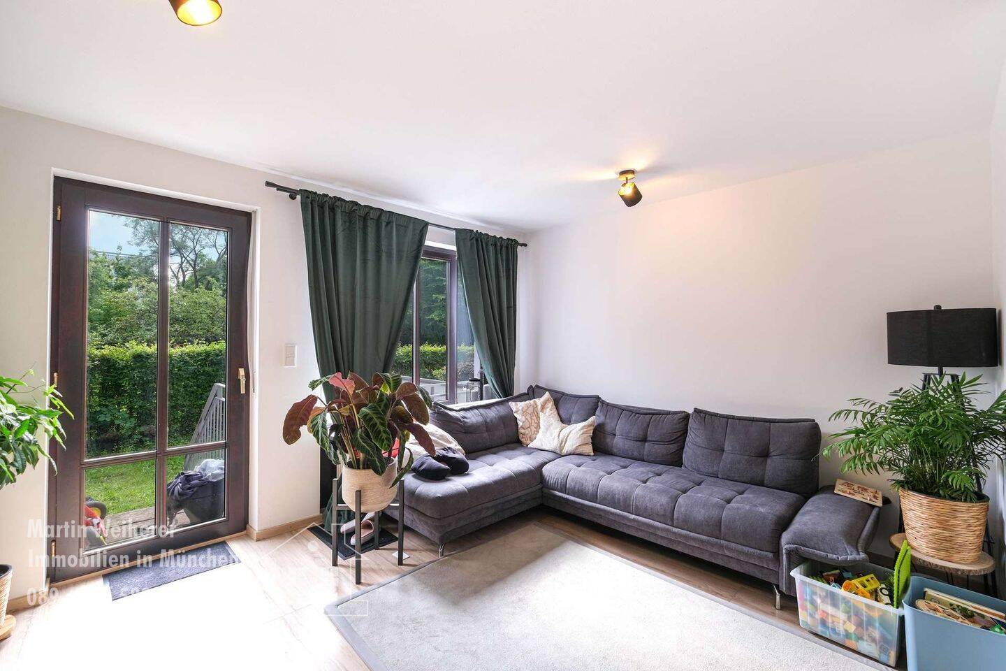 Wohnzimmer Blick zum Garten
