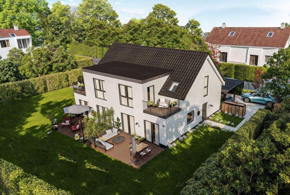 Thumbnail-Achim Zentrum, Neubau KFW 40 - Doppelhaushälfte, provisionsfrei.