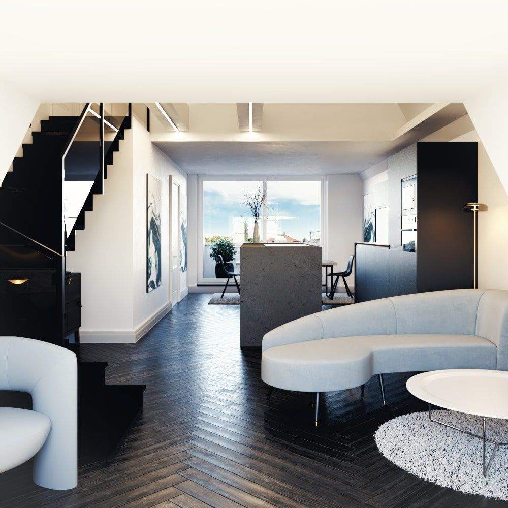 Thumbnail-Traum-Maisonette mit Dachterrasse! + Erstbezug + Fußbodenhzg + 2 Bäder + Klima + EBK mit Kochinsel