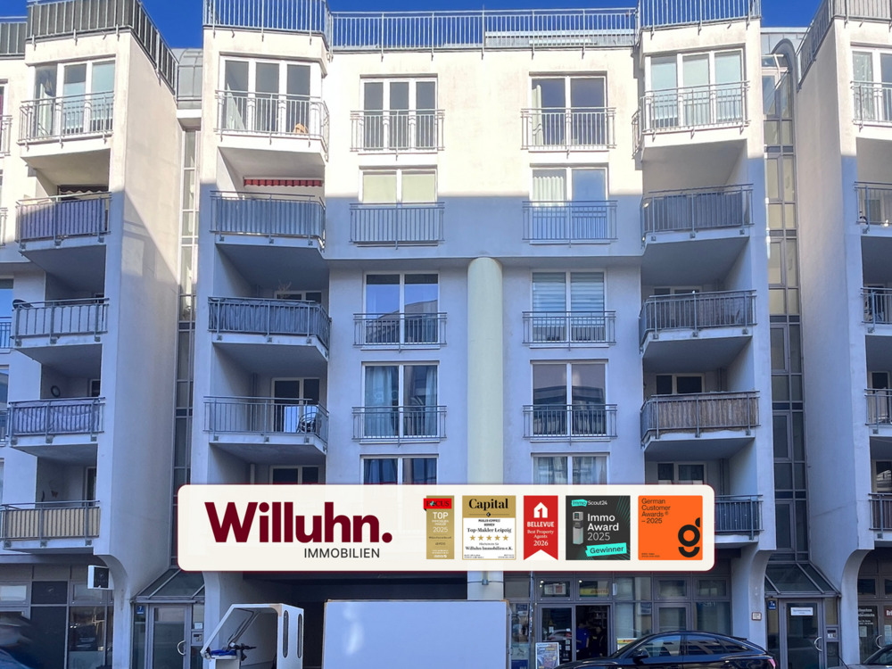 Thumbnail-Citynah & komfortabel: Helle 2-Zimmer-Wohnung mit Balkon, Lift & Tiefgarage