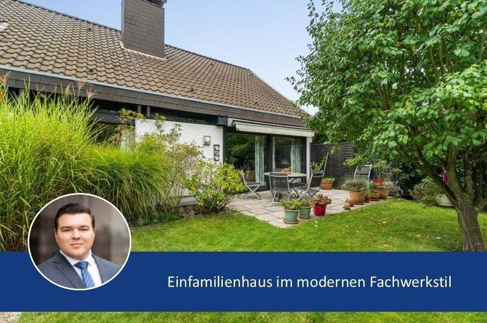 Thumbnail-Einfamilienhaus im modernen Fachwerkstil - lichtdurchflutet und großzügig