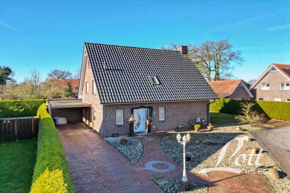 Thumbnail-+++ Einfamilienhaus mit Carport in familienfreundlicher Sackgassenlage in Apen +++