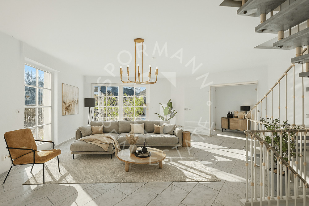 Thumbnail-Lichtverwöhntes Einfamilienhaus in bester Nachbarschaft in Angermund - english texts see below