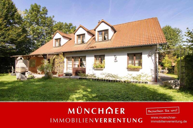 Thumbnail-Großzügiges Einfamilienhaus in idyllischer Alleinlage in Olching - Bezugsfrei spätestens in 4 Jahren