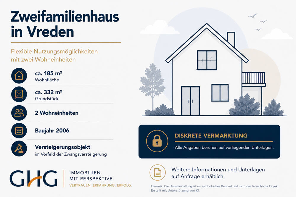 Thumbnail-Zwei Wohneinheiten, viele Möglichkeiten | provisionsfrei in Vreden