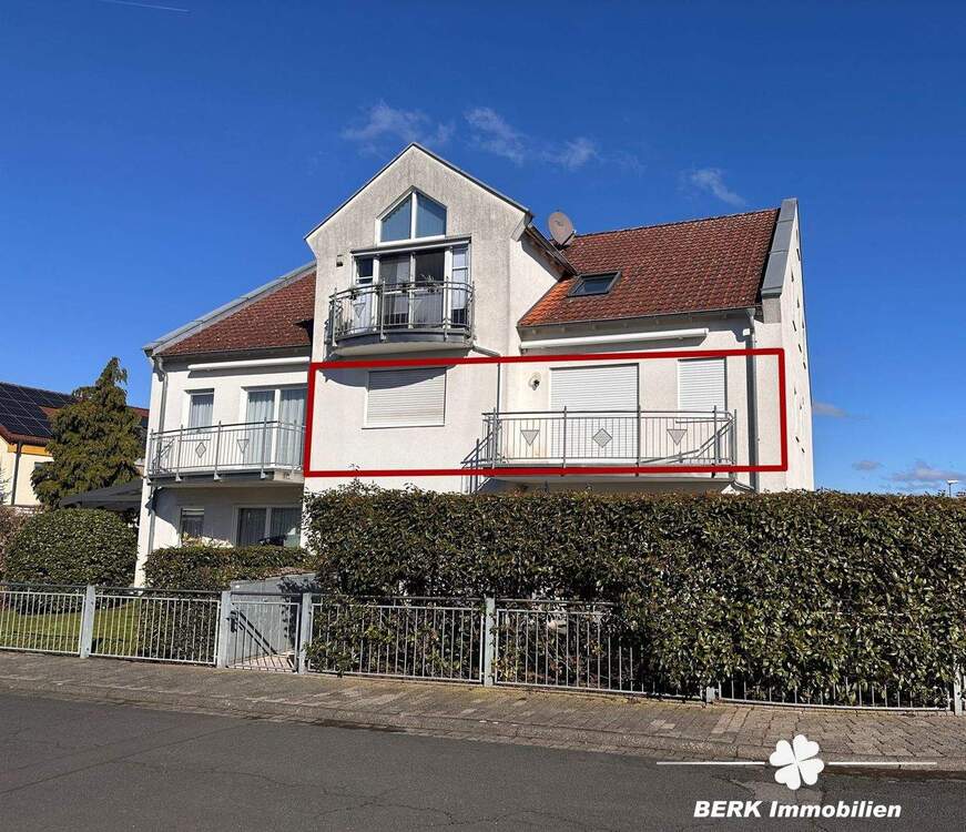 Thumbnail-BERK Immobilien - Etagenwohnung in Karlstein mit eigenem Kellerabteil und zwei Stellplätzen