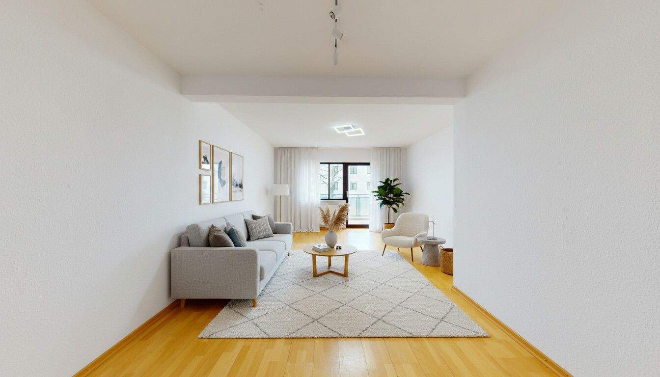 Thumbnail-Hochparterre-Wohnung mit Loggia und Tiefgaragenplatz