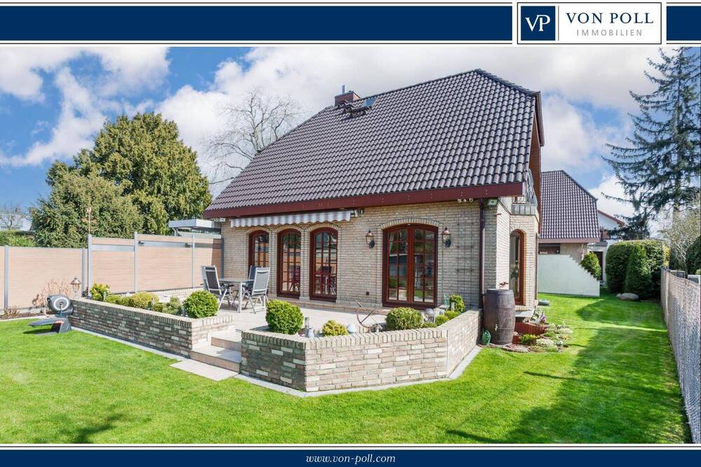 Thumbnail-Stilvolles Einfamilienhaus mit sonnigen Aussichten auf idyllischem Grundstück im Süden Berlin