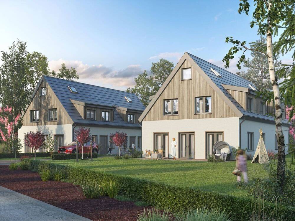 Thumbnail-Erstbezug 2026 | Moderne Doppelhaushälfte mit Garten bei Dresden