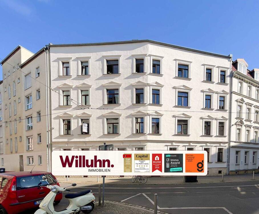 Thumbnail-Gohlis-Süd: Modernes, 2020 saniertes Single-Apartment mit Einbauküche