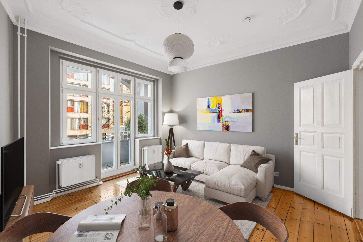 Thumbnail-Charmante 3-Zimmer-Wohnung mit Balkon