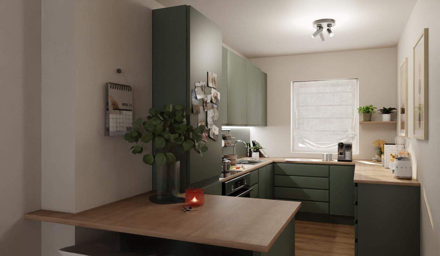 Thumbnail-Doppelhaushälfte mit Südterrasse, Keller und Garage