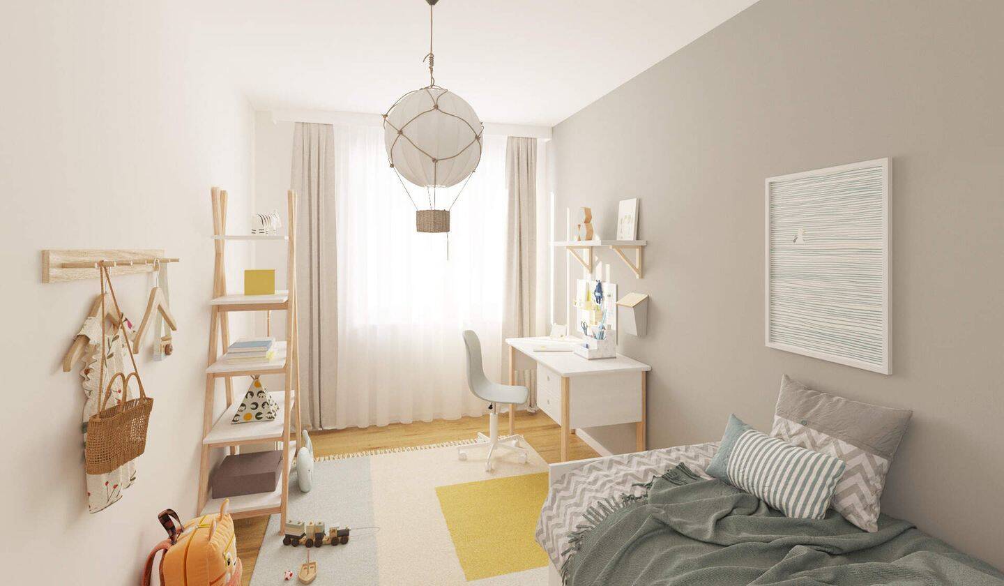 Ein Kinderzimmer zum wohlfühlen